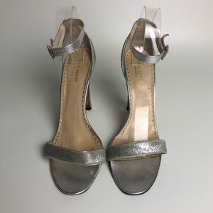 Kate Spade Pony Hair Strappy Heels - sz 8.5